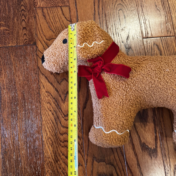 NEW 2 Target Bullseye Gingerbread Dog Pillow Christmas Cottage Core Holiday 2025 - Picture 10 of 16